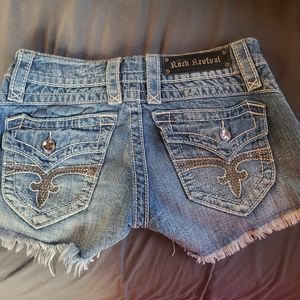 Rock Revival Jean shorts size 26